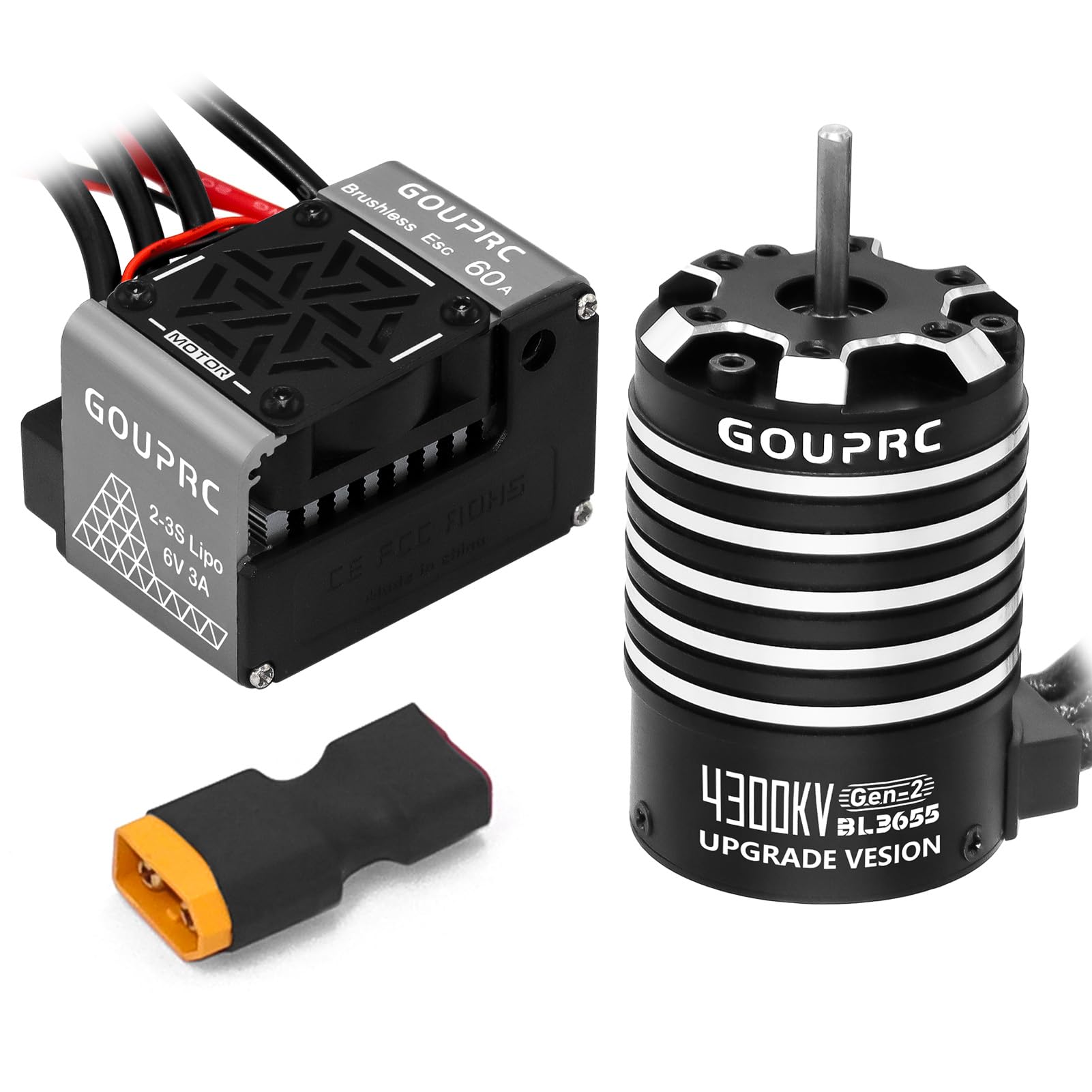 ３イン 1 RCパークパイロット Amazon.com: GOUPRC BL3655 4300KV Brushless Motor Shaft 3.175mm